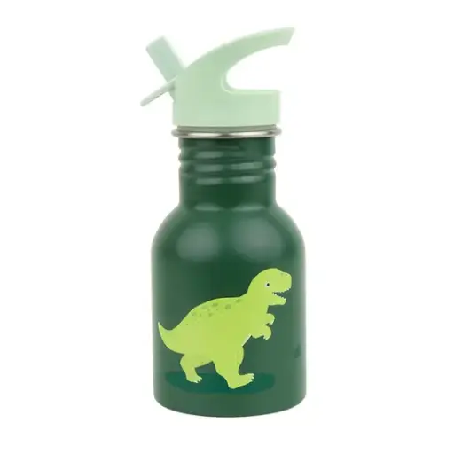 A Little Lovely Company - Gourde en inox 350ml - Dino [AL05805]