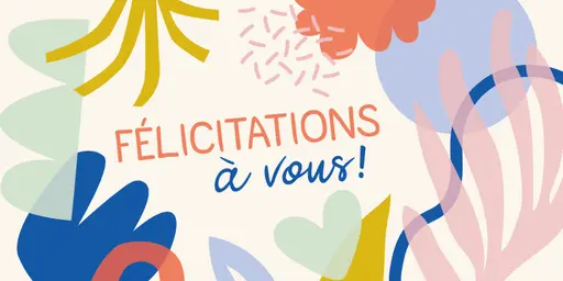 Ed Cortil - Carte anniversaire - Félicitations à vous [CD017]