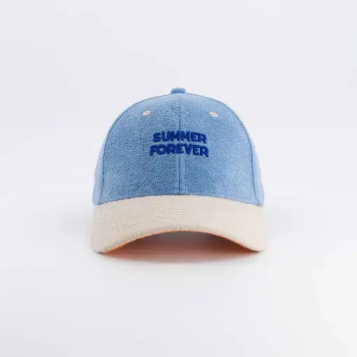 Chamaye - Casquette enfant éponge - Summer forever bleue