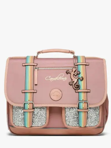 Caméléon - Cartable 2 compartiments - Vintage fantasy -  Rainbow glow