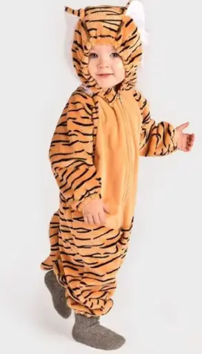 Den Goda Fen - Combinaison bébé tigre- Taille 92(1,5-2ans) [F97812]