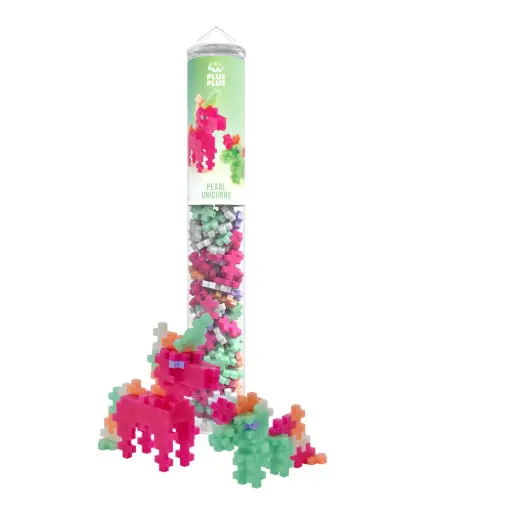 PLUS-PLUS - Tube Licorne Perle - 100 pcs [PP4374]