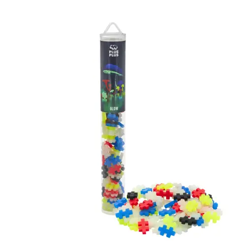 PLUS-PLUS - Tube Phosphorescent - 100 pcs [PP4282]