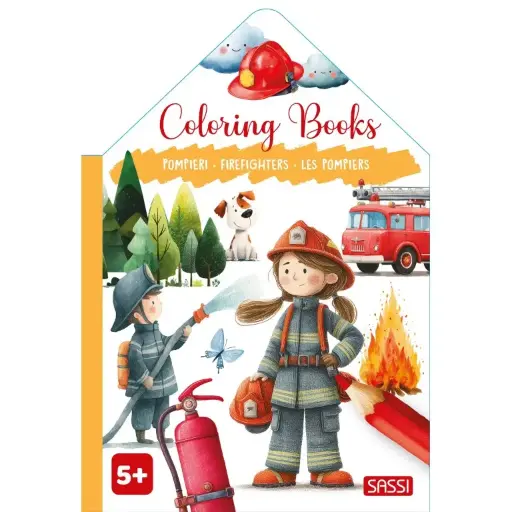 Sassi - Coloring Books - Les Pompiers [331174]