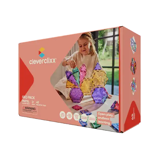 Cleverclixx - Geo pack pastel - 45 pièces   [CC-3012]