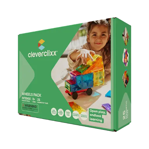 Cleverclixx - Pack Voiture Roues Intense - 25 pièces [CC-3010]