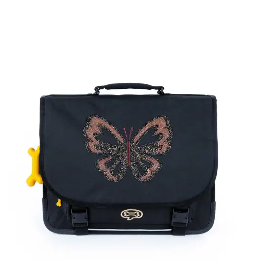 Stones and Bones - Cartable - Lily - Glitter - Butterfly - Navy [23086]