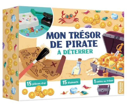 Auzou - Mon Trésor de Pirate à Déterrer - 6+ [AC240027-2]