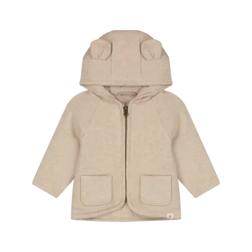 A Tiny Story - Veste à capuche bébé - Beige Mélange