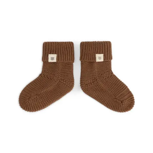 A Tiny Story - Chaussons Tricot - Coffee