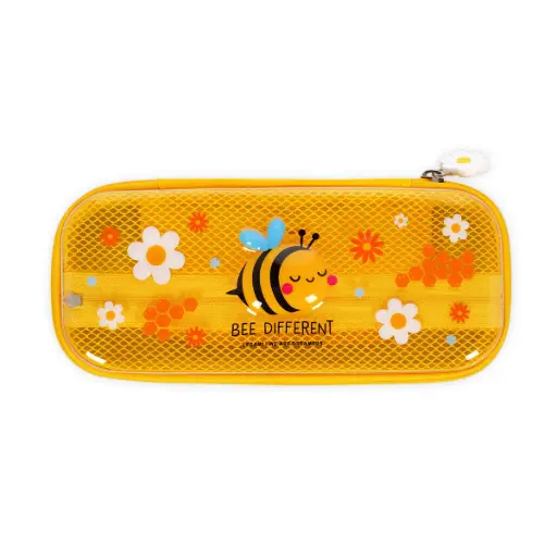 Legami - Trousse Transparente Rigide - Abeille - Bee Different [PCR0006]