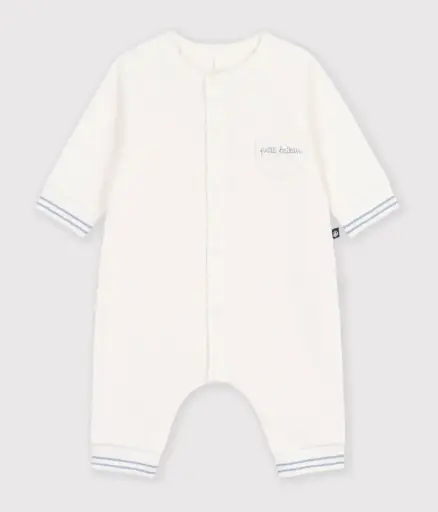 Petit Bateau - Pyjama sans pieds - Broderie Petit bateau