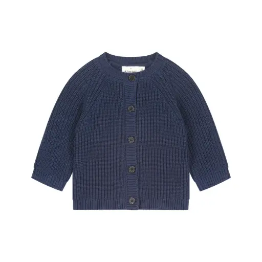 A Tiny Story - Gilet tricot à Boutons - Dark blue