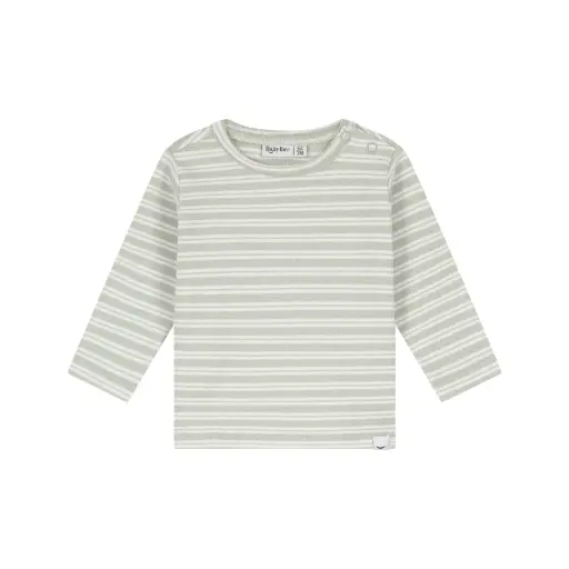 Babyface - T-shirt à manches longues ligné - Pistachio