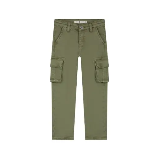 Stains & Stories - Pantalon à poches - Army - Garçon  