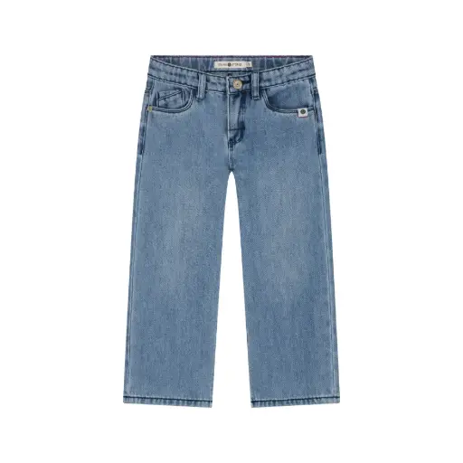Stains & Stories - Pantalon en Jeans - Light Blue Denim - Fille