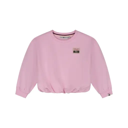 Stains & Stories - Pull Retroussé - Pink - Fille 