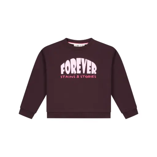 Stains & Stories - Pull Forever - Wine Red - Fille 