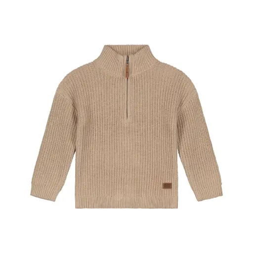 Stains & Stories - Pull Tricot - Camel - Garçon 
