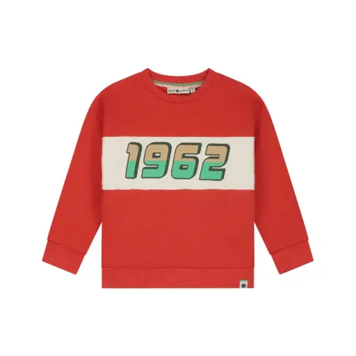 Stains & Stories - Pull - Red - Garçon 