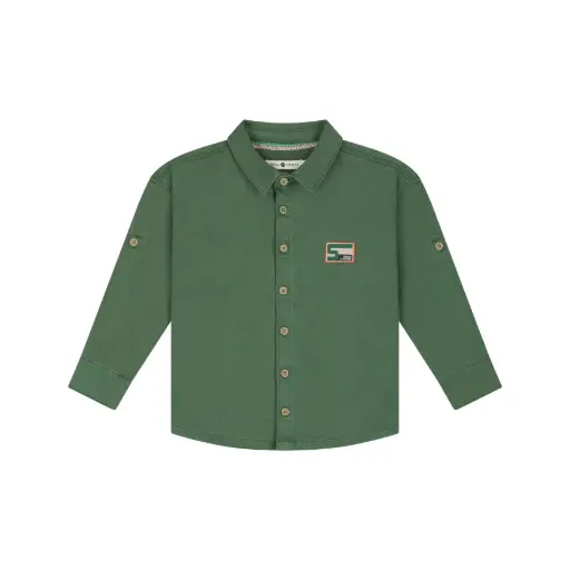 Stains & Stories - Chemise à boutons Racing - Forest - Garçon 
