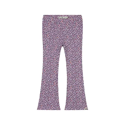 Stains & Stories - Legging évasé Léopard - Lila - Fille 