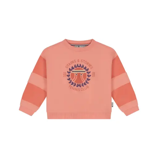 Stains & Stories - Pull Tennis Club - Salmon - Fille