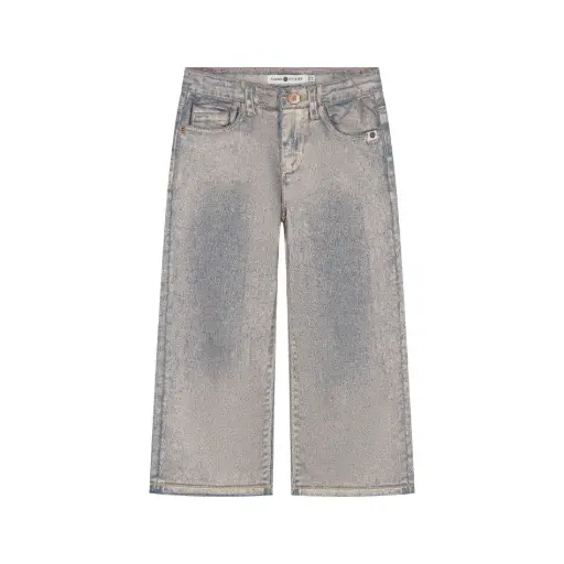 Stains & Stories - Pantalon en Jeans - Rose Gold - Fille 