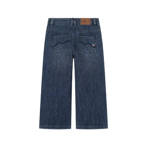 Stains & Stories - Pantalon en Jeans - Dark Stone - Fille