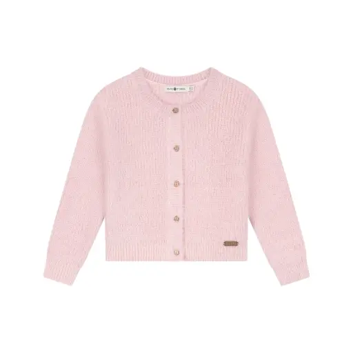 Stains & Stories - Gilet Tricot - Blush - Fille 