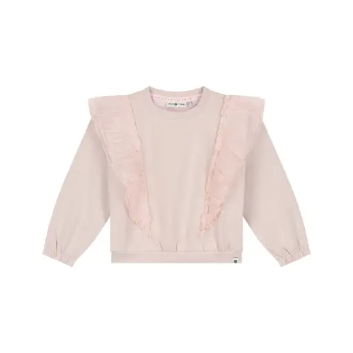 Stains & Stories - Pull à volants - Blush - Fille 