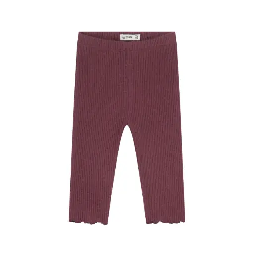 Babyface - Pantalon legging côtelé - Bordeau - Fille