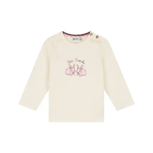 Babyface - T-shirt à manches longues lapins - Cream - Fille    
