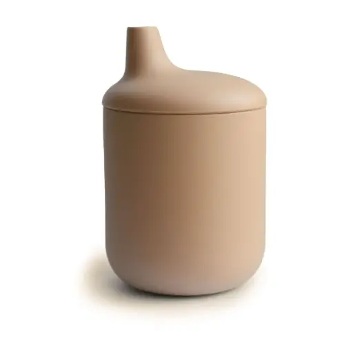 Mushie - Tasse à bec en silicone - Naturel [70.050.01]