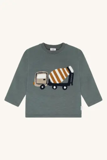 Hust & Claire - T-shirt manches longue garçon - Sejer Mixer Truck