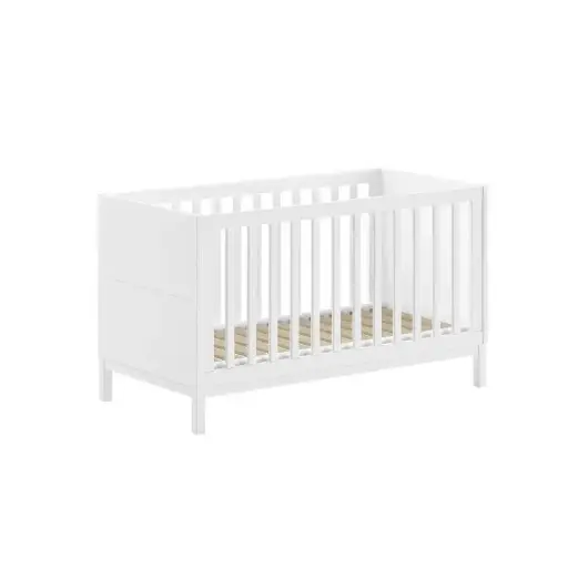 Vipack (Jaxx) - Eva - lit bébé/junior 70x140cm - blanc [EVPB7014]