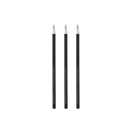 Legami - Set de 3 Recharges pour Stylo Effaçable - Encre noire [REFEP0004]