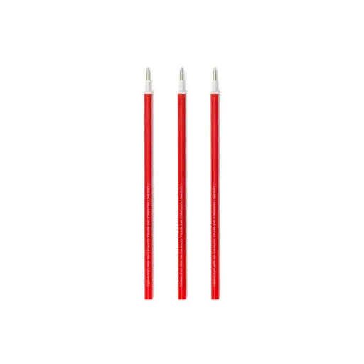 Legami - Set de 3 Recharges pour Stylo Effaçable - Encre rouge [REFEP0006]