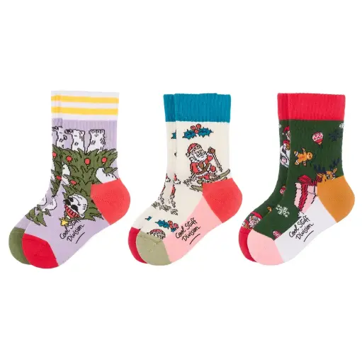 Hello Hossy - Pack Chaussettes - Christmas