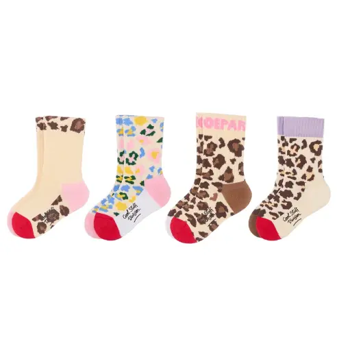 Hello Hossy - Pack Chaussettes - Léopard