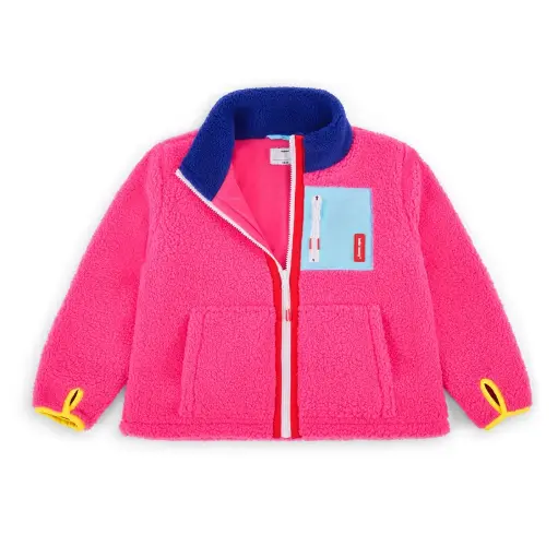 Hello Hossy - Veste polaire Fuchsia