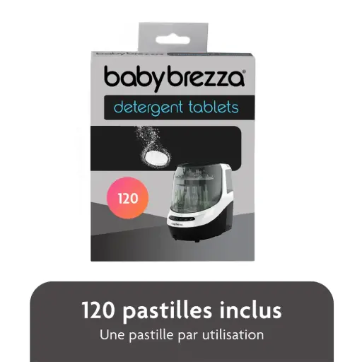 Baby Brezza - Pastilles détergentes pour Bottle Washer Pro® 120 Pastilles [BRZ0145]