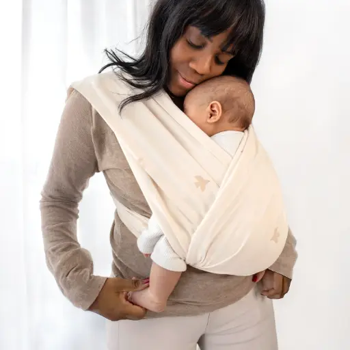 Bemini - Porte-bébé Duo Taille 1 Jersey - Piuma ecru [201PIUMA20JU]