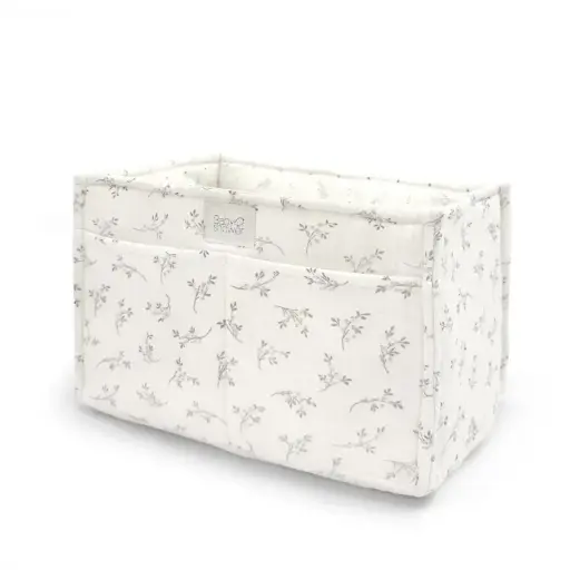 Babyshower - Panier pour couches - Grand - Olive Bloom  [NPBBOBC]