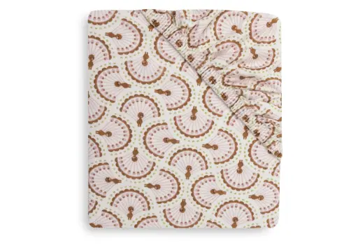 Jollein - Drap housse Jersey - 60x120 cm - Soft Plumes [511-507-68200]