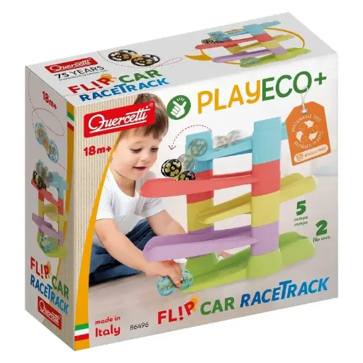 Quercetti - PlayBio Recyclé - Rampe Voitures Acrobatiques [86496]