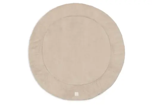 Jollein - Tapis de Parc Rond - Fluffy Sand [017-537-68212]