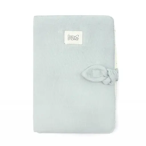 Babyshower - Protège carnet santé Knot - Mint Breeze [PDOKMBZ]