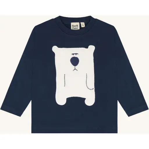Hust & Claire - T-shirt manches longue garçon - Anton Snowman