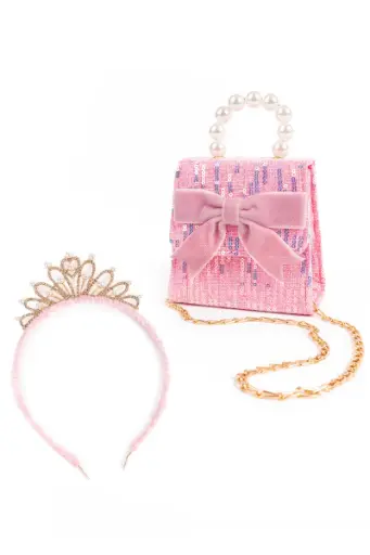 Great Pretenders - La mini-bourse Mademoiselle avec bandeau - rose [83349]